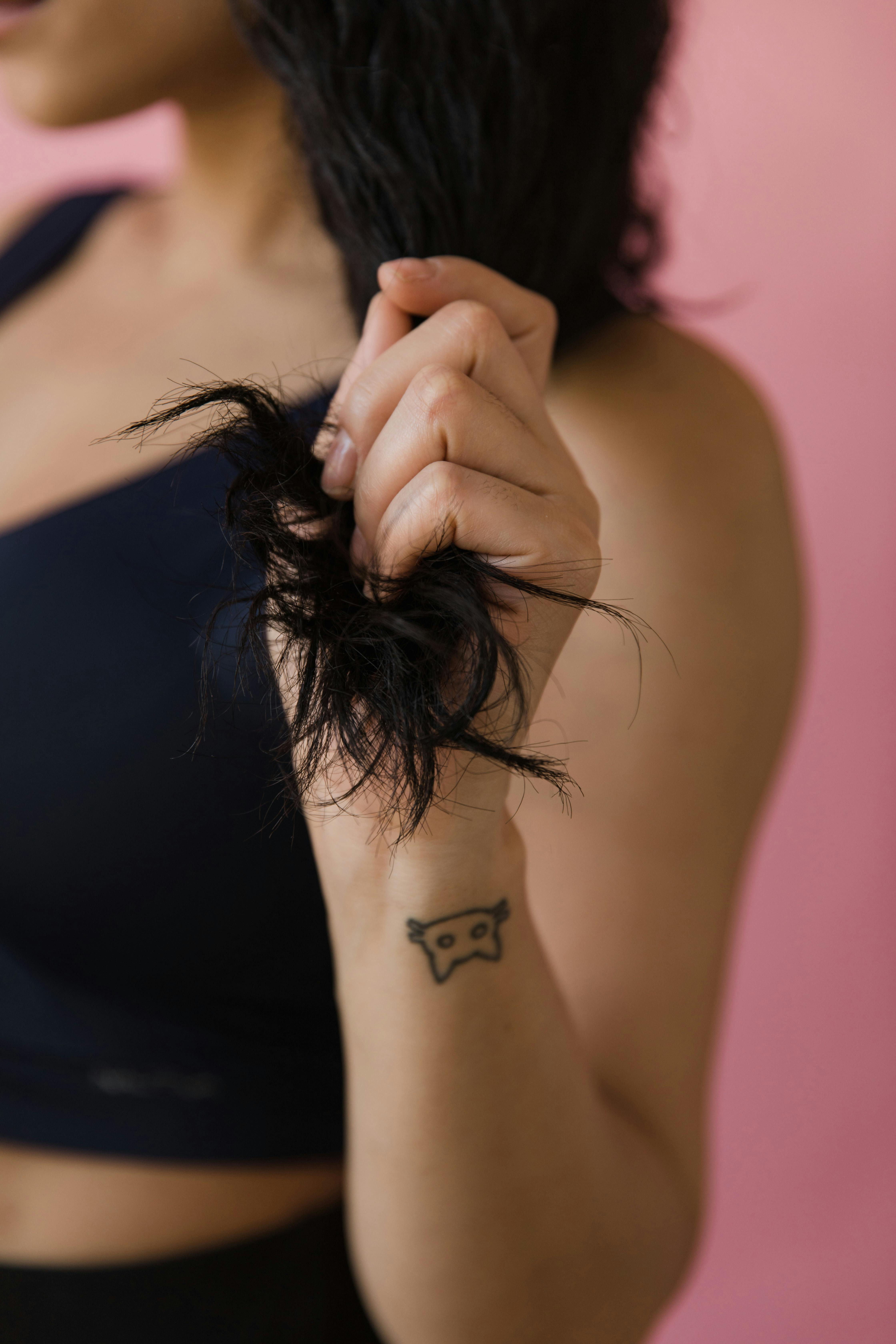 Flower tattoo on hand